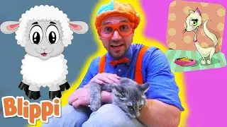 Blippi Visits an Animal Shelter | Kids Show | Toddler Learning Cartoons | Furry Friends