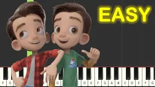 Builder Brothers Dream Factory Intro Theme Piano Tutorial