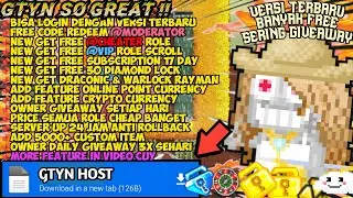 GRATISANNYA BANYAK BANGET CUY SUMPAH 😻 | GROWTOPIA PRIVATE SERVER TERBARU | GTPS TERBARU 2024 | GTYN