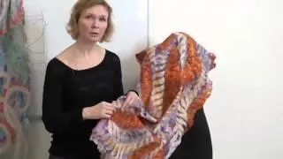Мария Гладченко  Создание палантинов  Выступление на Лаборатории