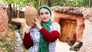 Full Roast Chicken Recipe in Iranian Style | Village Life in Mountsins