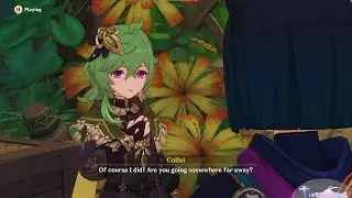 Collei is always concern to her master (Tighnari) | Genshin Impact