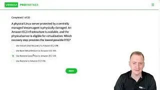 Veeam Certified Engineer - VMCE 2021 practice exam official: Question 02
