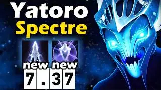 Яторо на Новой Спектре, Создали Имбу! - Yatoro Spectre 7.37 ДОТА 2