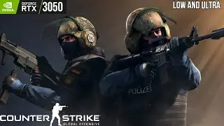 Counter-Strike: Global Offensive - RTX 3050 (Ultra and Low Settings) - MSI GF63 Thin
