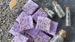 ТВЕРДАЯ ПЕНА ДЛЯ ВАНН С ЛАВАНДОЙ / В ДОМАШНИХ УСЛОВИЯХ И БЕЗ ФОРМЫ:)