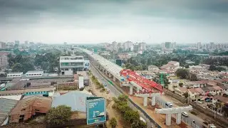 Progress on the Nairobi Expressway (July 2021)