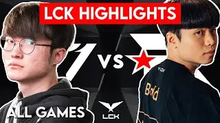 T1 vs KT Highlights ALL GAMES | LCK Cup 2025 | T1 vs KT Rolster