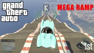 100,000 Stairs Mega Ramp Challenge Only 0.0006% People Can Complete This Race in GTA 5!