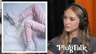 Angel Youngs Reacts to Her Legs Shaking During OF Live