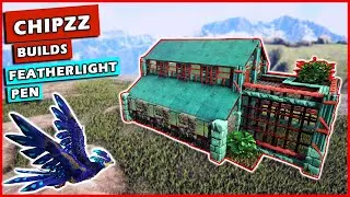 Ark: How To Build A Featherlight Pen | No Clip Enabled | Building Tutorial