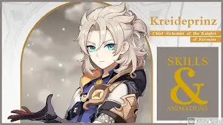 Albedo: SKILLS & ANIMATIONS (NO Commentary) | Genshin Impact
