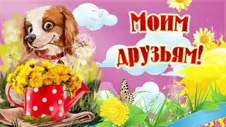 Моим друзьям я посвящаю! Красивые стихи для друзей! Видео открытка