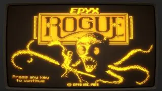 LE PRECURSEUR ! Rogue (DOS - 1985) [À l'aventure !]