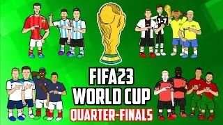 🎮🏆QUARTER FINALS!🏆🎮 FIFA23 World Cup: Qatar 2022