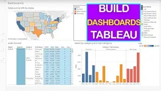 How to Create a Dashboard in Tableau (Tableau Part 38)