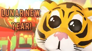 Lunar New Year Event in Adopt Me ! Golden Lunar Tiger is Here ! Roblox