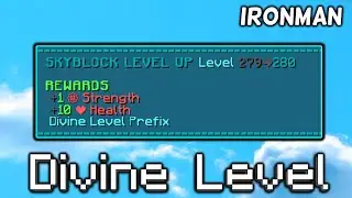 How I Got DIVINE PRESTIGE on IRONMAN! (Hypixel Skyblock IRONMAN) [198]