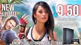 New PlayStation 4 Update 9.50 firmware 🎮 PS4 System Software Gaming News 2022