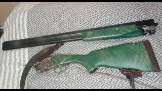 Покраска ружья краской  ТОЗ 34  2023