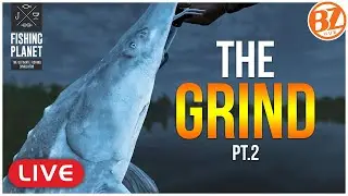 ON THE GRIND! Free-2-play STURGEON! {San Joaquin Delta) l Fishing Planet [LIVE]