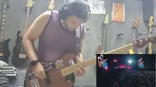 Red Hot Chili Peppers - Intro Jam Live Tokyo Dome 2023 (Kian Fender Flea Active JB - Seymour Duncan)