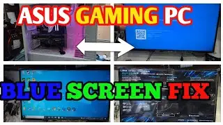 ASUS GAMING PC WINDOWS NOT OPEN BLUE SCREEN FIX/IF YOUR LAPTOP PC BLUE SCREEN NOT WORKING WIN10 FIX।