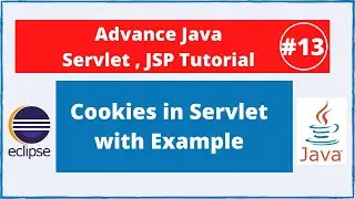 #13 Cookies in Servlet with example | Advance Java Servlet & Jsp Tutorial