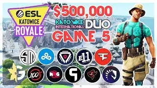 $500,000 🥊ESL Katowice Duo🥊 Game 5 Viewing Party (Fortnite)