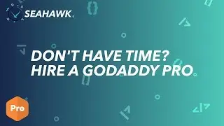 Don't have time to build a website? Hire a GoDaddy Pro.