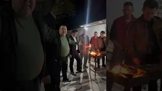 Dilmurod Sultonov va Botir Imomho’jayev shashlik pishirdi