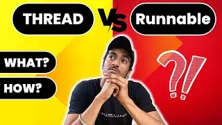 Threads in JAVA - How to Create? Thread class vs Runnable Interface | Multhreading in JAVA