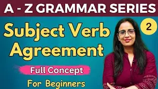 Subject - Verb - Agreement  - 2 | English Grammar || SSC CGL 2023 | English With Rani Maam