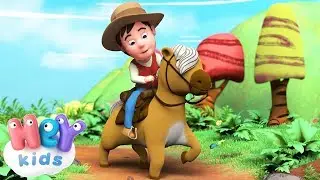 The Horse Song for kids : Hop, My Pony Hop!  🐴 HeyKids - Nursery Rhymes