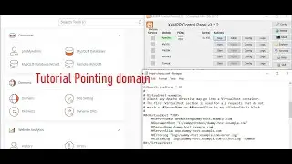 Tutorials step by step pointing domain cpanel to Xampp Apache Windows