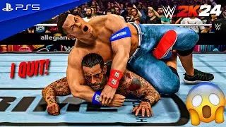 WWE 2K24 - CM Punk vs. John Cena - WrestleMania 41 Main Event Match | PS5™ [4K60]