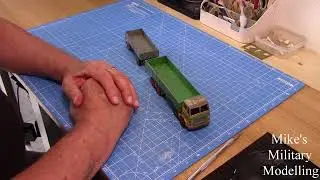 Dinky Toy Restoration (Leyland Octopus & Trailer. (Motor & Drag) ). Setting the scene.