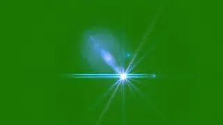 Green Screen Lens Flare Animation - Free Overlay Stock Footage