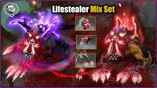 Lifestealer Mix Set Immortal Dark Maw Inhibitor + Profane Union + Dread Requisition