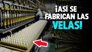 ¿Cómo Se Hacen Las Velas? [Proceso En Fábrica]