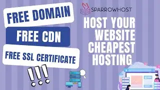 Host your website CHEAPEST webhosting | Sparrow Host