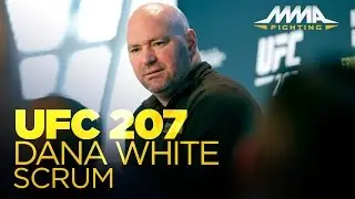 Dana White UFC 207 Pre-Fight Scrum