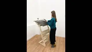 Парта конторка Эврика для занятий стоя и сидя