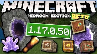 Minecraft Bedrock BETA ✅ 1.17.0.50 ✅ AMETHYST,GEODES & SPYGLASS + ⚒️( Changelog )  MCPE,Xbox,Windows
