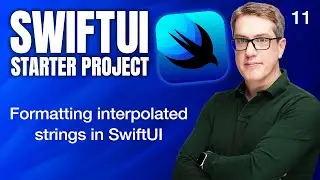 Formatting number strings in SwiftUI - SwiftUI Starter Project 11/14