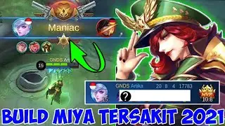 BUILD MIYA TERSAKIT 2021| GAMEPLAY TOP GLOBAL MIYA MOBILE LEGENDS