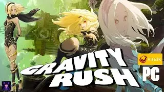 Vita3k Emulator Gravity Rush PS Vita Gameplay on PC [ No Commentary ]