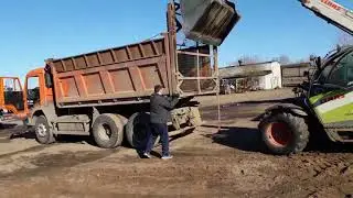 Камаз 65115. CLAAS scorpion 6030cp