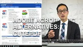 Adobe Acrobat Alternatives: CutePDF