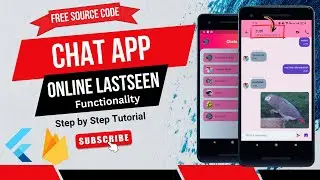 Last Seen And Online Feature In Chat App | Flutter Chat App | learn to build flutter chat app | 2024